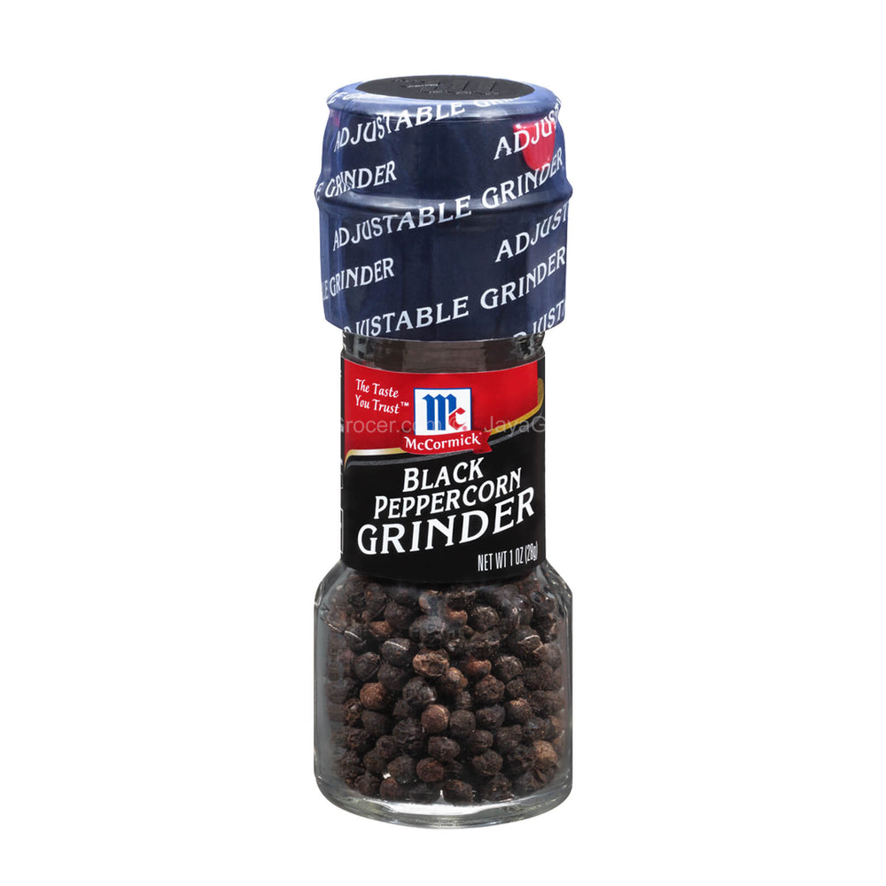 Mccormick Black Peppercorn Grinder 28g