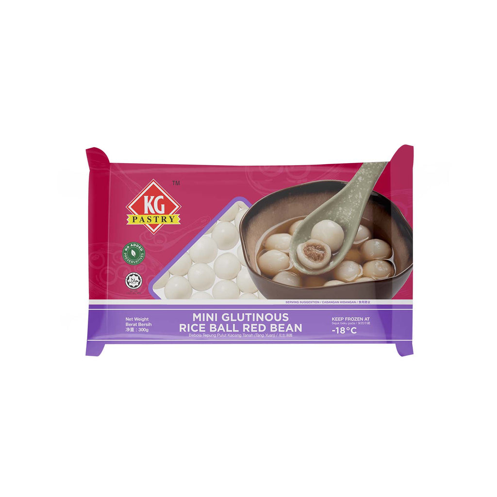 Kg Mini Rice Ball Red Bean 300g