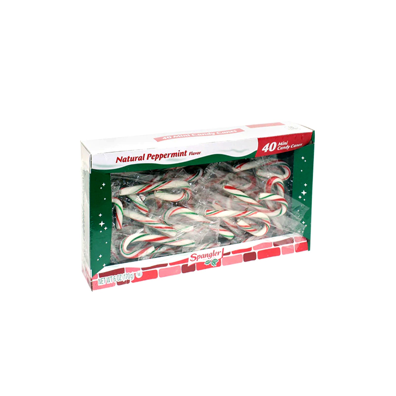 Spangler Mini Red and White Candy Canes 170g