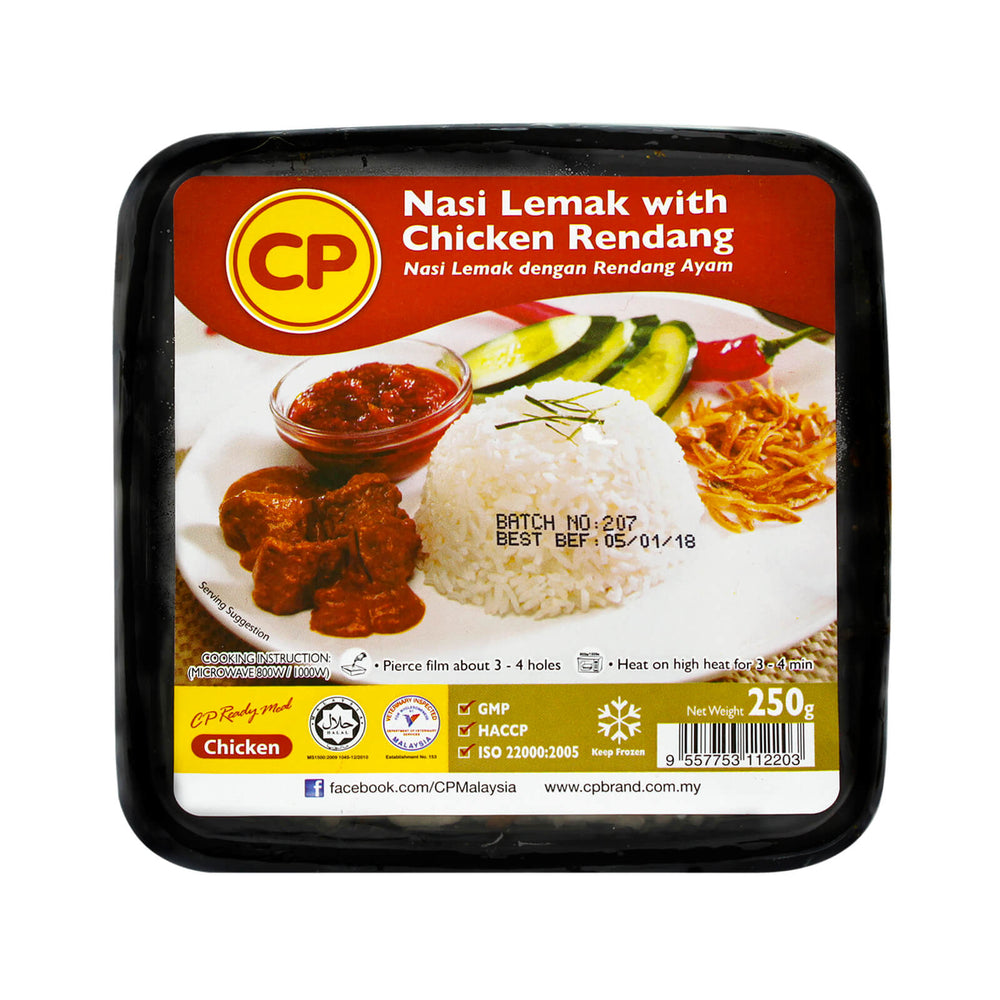 CP Nasi Lemak with Chicken Rendang 245g