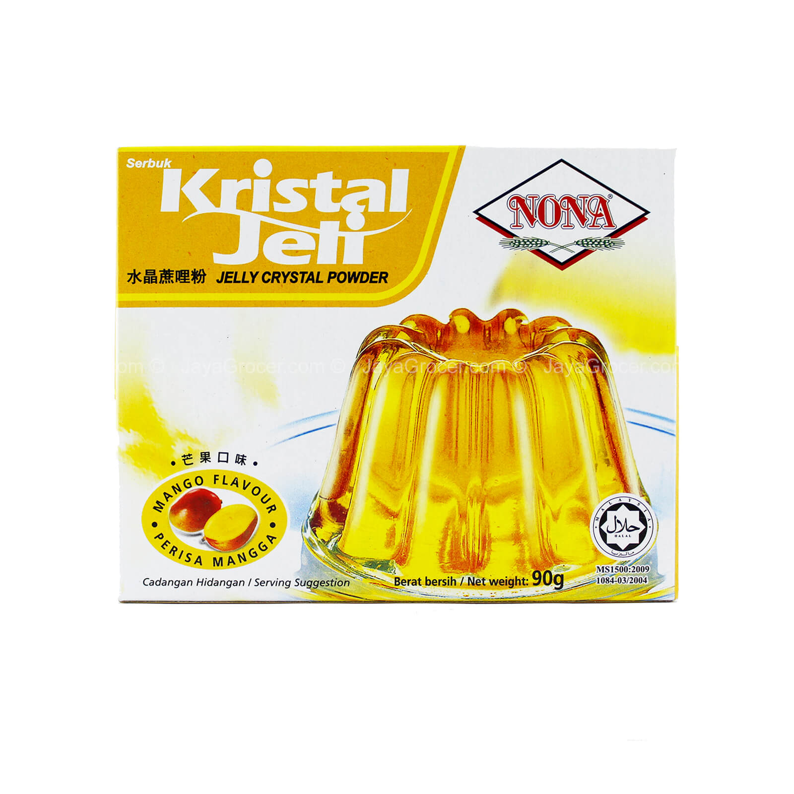 Nona Crystal Jelly Powder Mango Flavour 90g