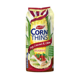 Real Foods Soy and Linseed Corn Thins 150g