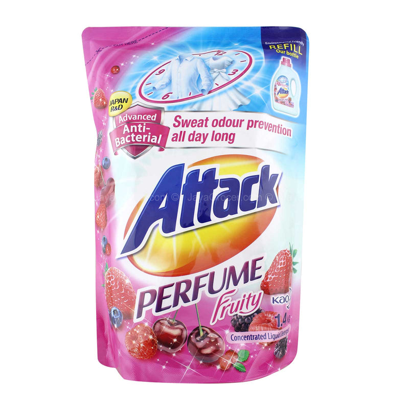 Attack Liquid Fruity Detergent Refill 1.4kg