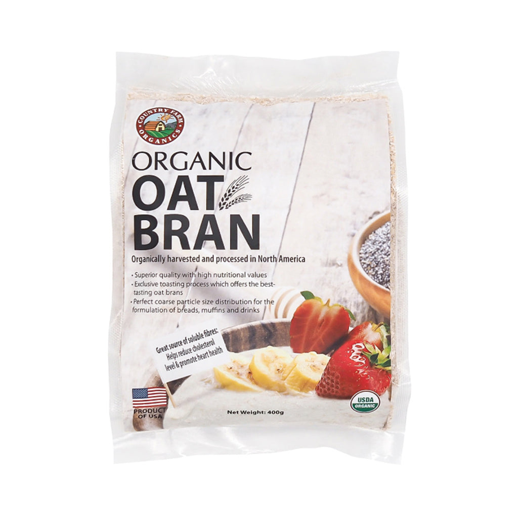 Country Farm Organic Oat Bran 400g