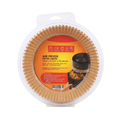Air Fryer Paper Round (20cm x 4.5cm) 50pcs/pack