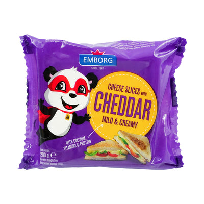 Emborg Processed Cheese Slices 200g