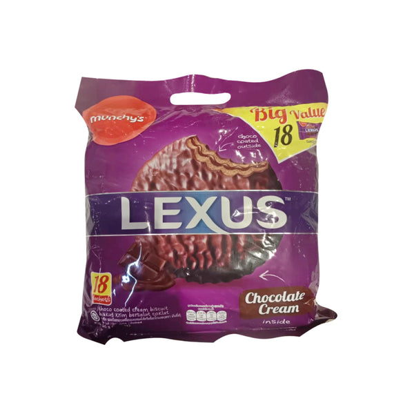 Munchys Lexus Choco Coated Cream Biscuit 360g (highest price)