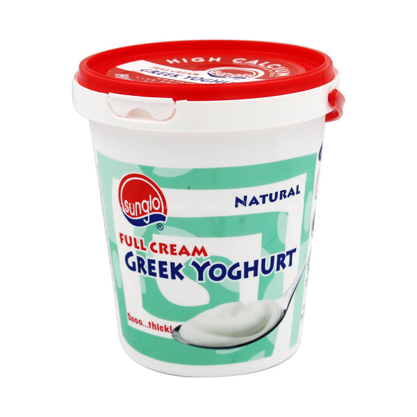Sunglo Full Cream Natural Greek Yoghurt 900g (highest price)