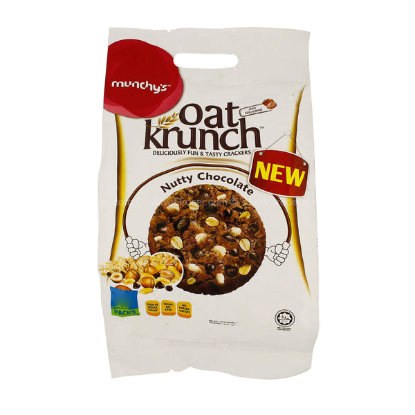 Munchys Oat krunch Nutty Chocolate Biscuits 390g (highest price)