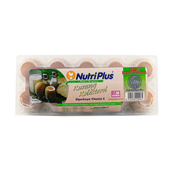 Nutriplus Low Cholesterol Fresh Eggs 10pcs/pack (highest price)