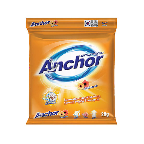Anchor Detergent Powder Fresh Scent 2.5kg (highest price)