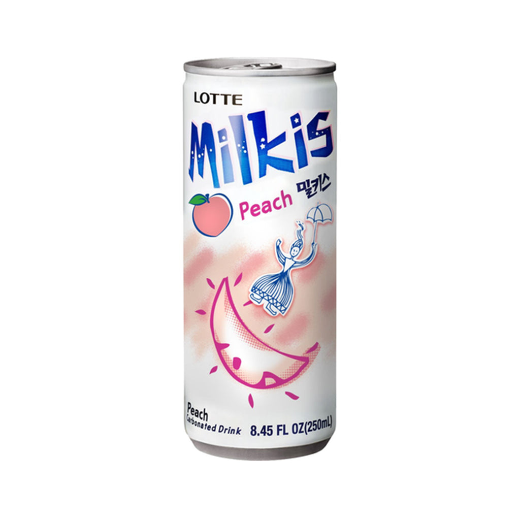 Lotte Milkis Peach Can 250ml