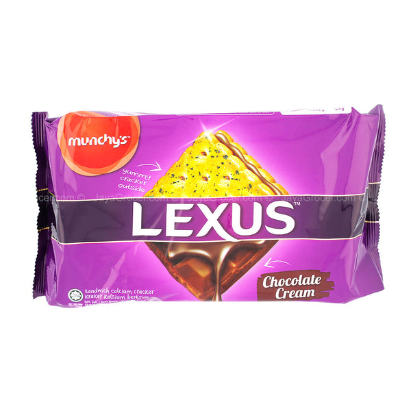 Munchys Lexus Chocolate Cream Sandwich Biscuits 190g (highest price)