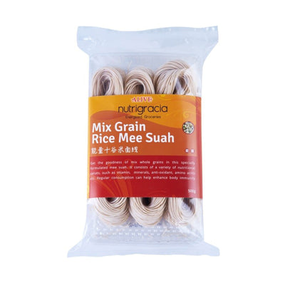 Nutrigracia Mixed Grain Rice Mee Suah Noodles 500g
