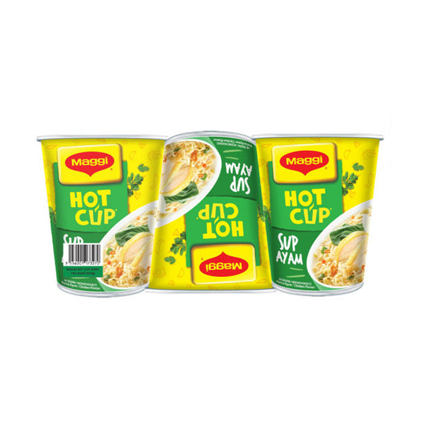Maggi Hot Cup Chicken 58g x 6pcs/pack