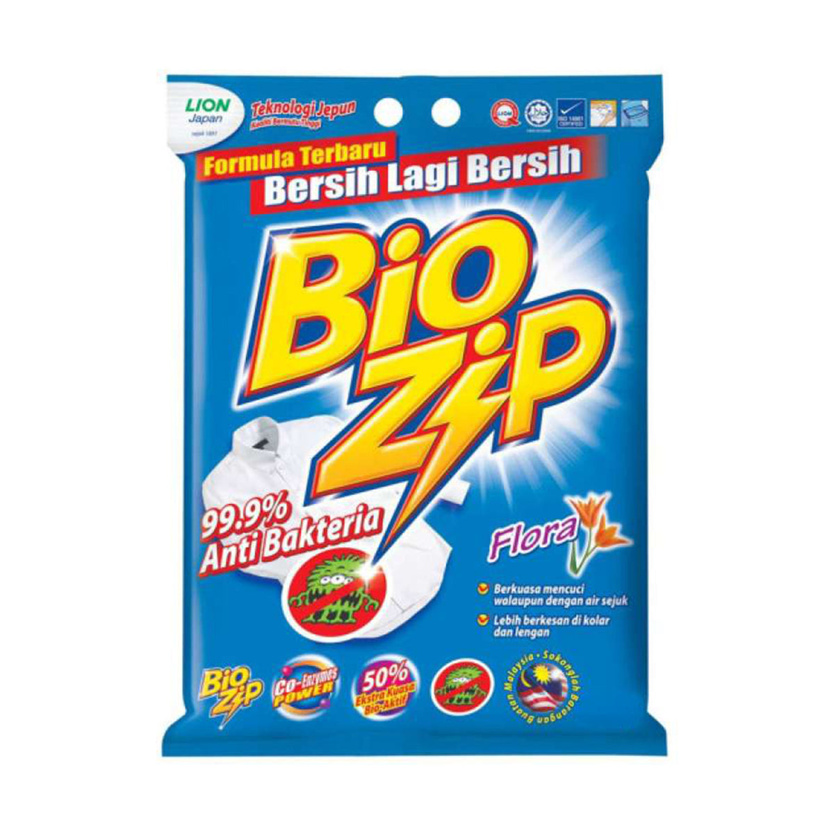 BIO ZIP FLORAL POWDER 3.8KG *1