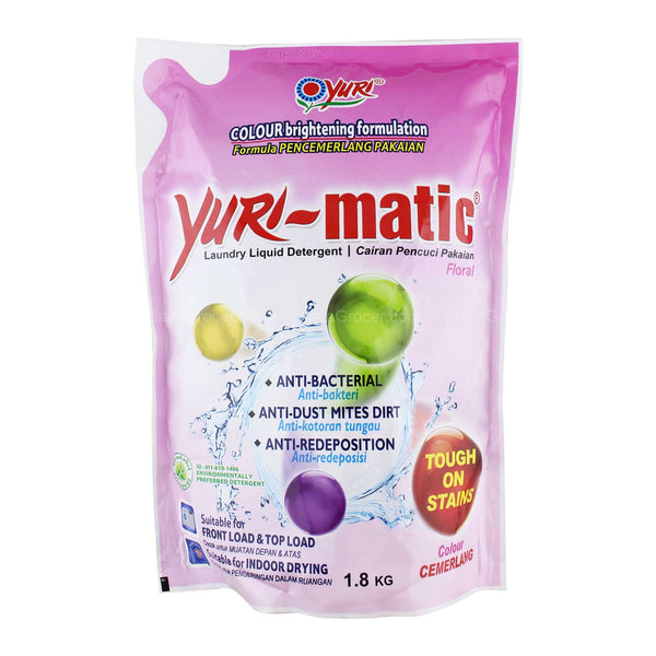 Yuri Matic Liquid Detergent Colour Refill 1.6kg (highest price)