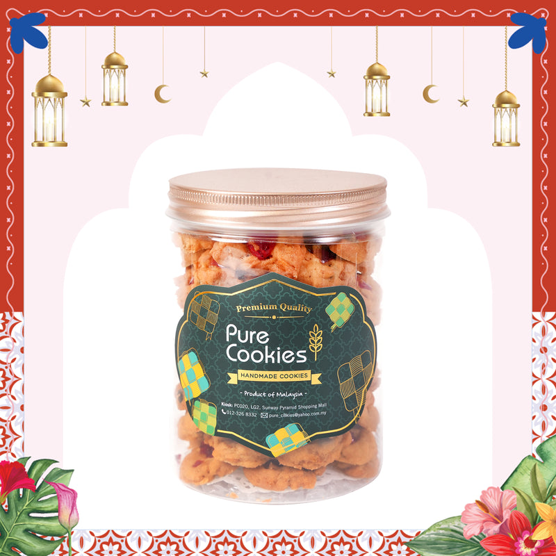 Pure Cookies Cornflake Chocolate Chip Cookies (Jar) 300g