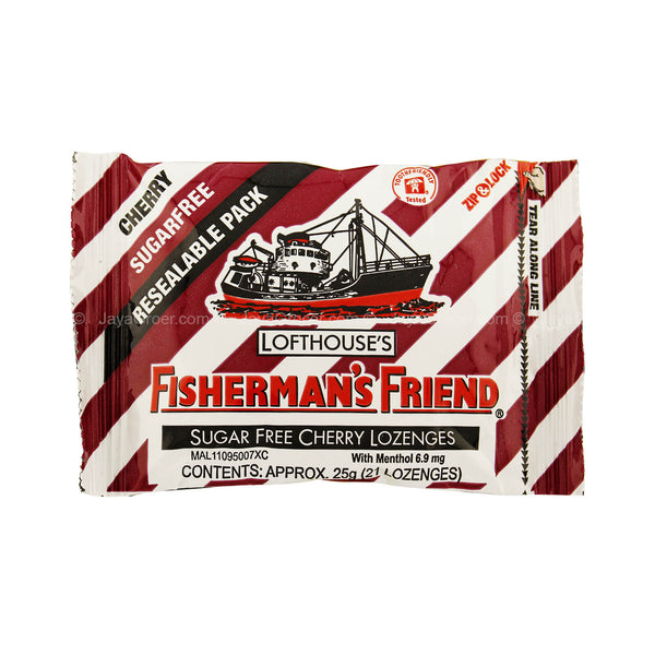 Lofthouse's Fisherman's Friend Sugar Free Cherry Lozenges 25g