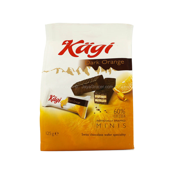 Kagi Dark Orange Mini Chocolate Wafer 125g (highest price)