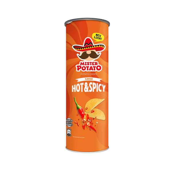Mister Potato Hot and Spicy Flavour Potato Crisps 125g (highest price)