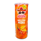 Mister Potato Hot and Spicy Flavour Potato Crisps 125g