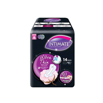 Intimate Ultra Thin Heavy Flow Sanitary Pad (Day/Night) 14pcs/pack
