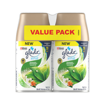 Glade Auto Spray Morning Freshener Refill 175g x 2