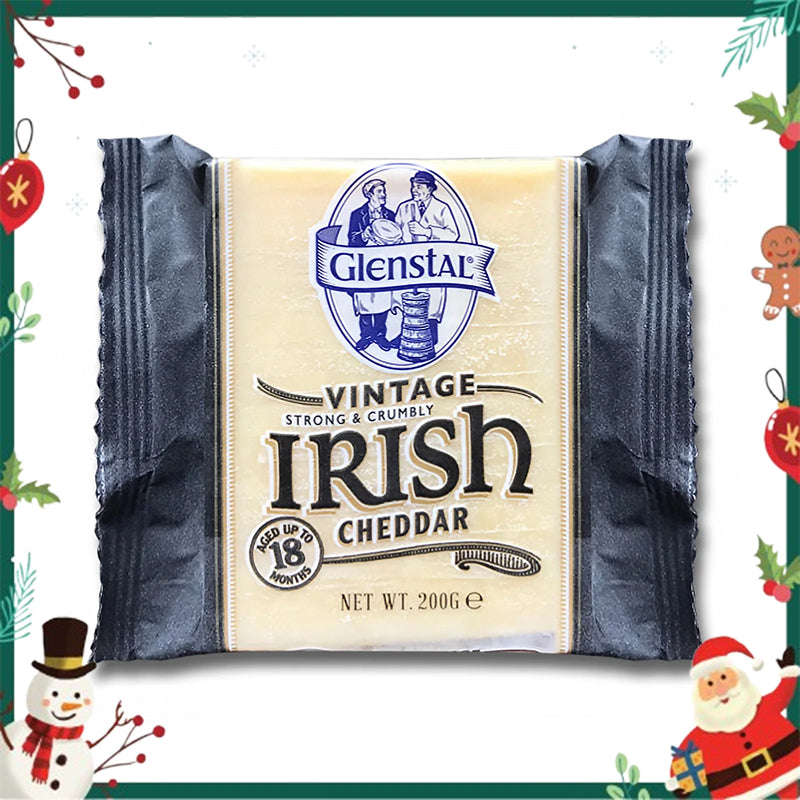 Glenstal Foods Irish Vintage Cheddar Cheese 200g