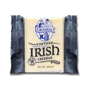 Glenstal Foods Irish Vintage Cheddar Cheese 200g