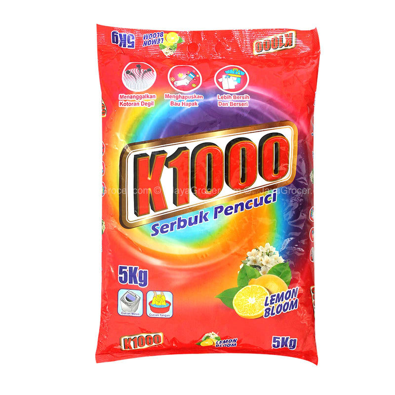 K1000 Serbuk Pencuci Lemon Bloom 5kg