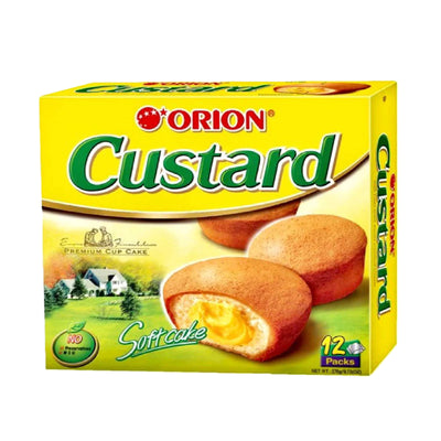 Tomorion Custard Filling Soft Cake 12pack 276g