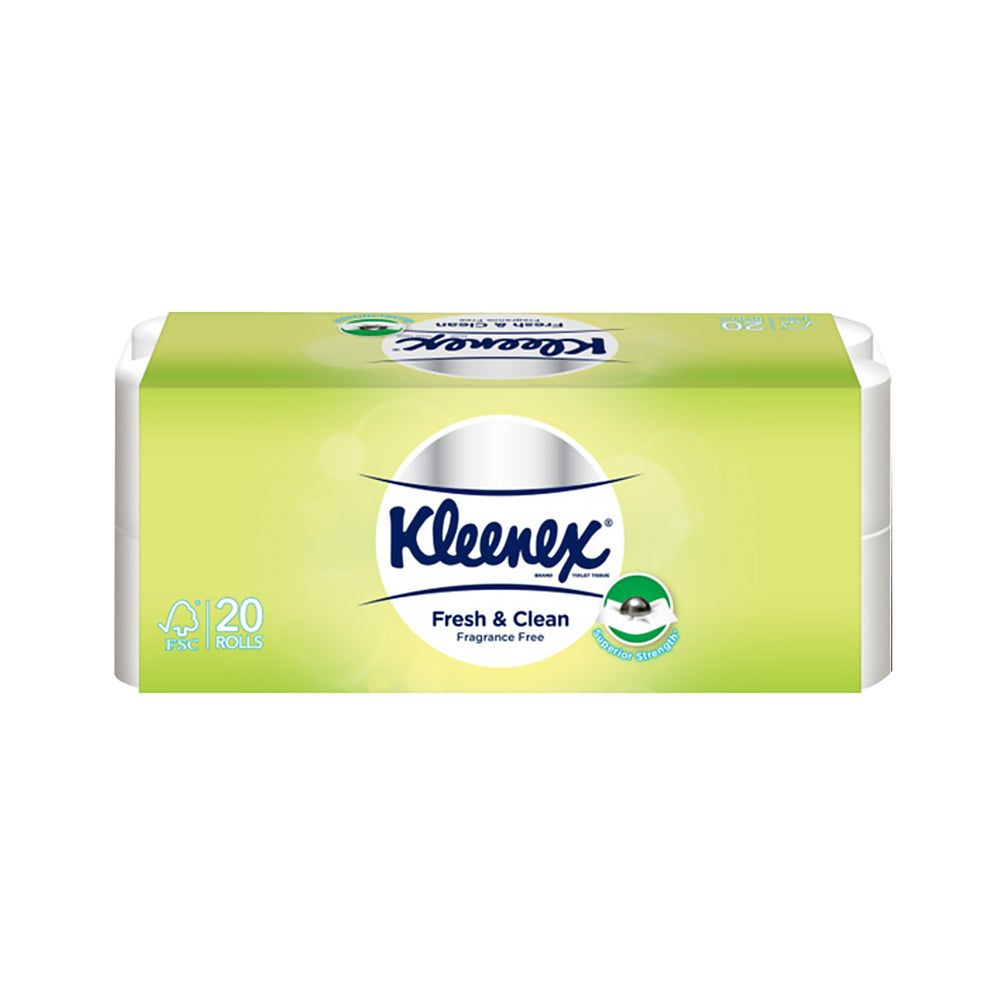 Kleenex Fresh Scent Toilet Tissues 20rolls