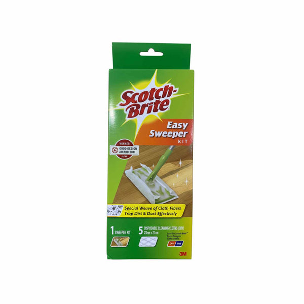 Scotch Brite Easy Sweeper Disposable Wipe Set 1set (highest price)