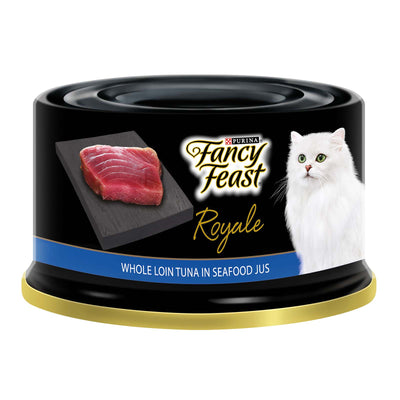 Fancy Feast Royale White Loin Tuna in Seafood Jus 85g