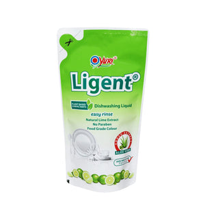 Ligent Lime Dishwashing Refill 600ml x 2