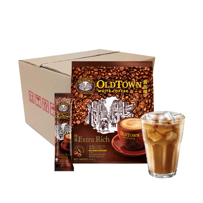 Old Town Extra Rich Instant 3 in 1 Premix White Coffee 31.6g x15