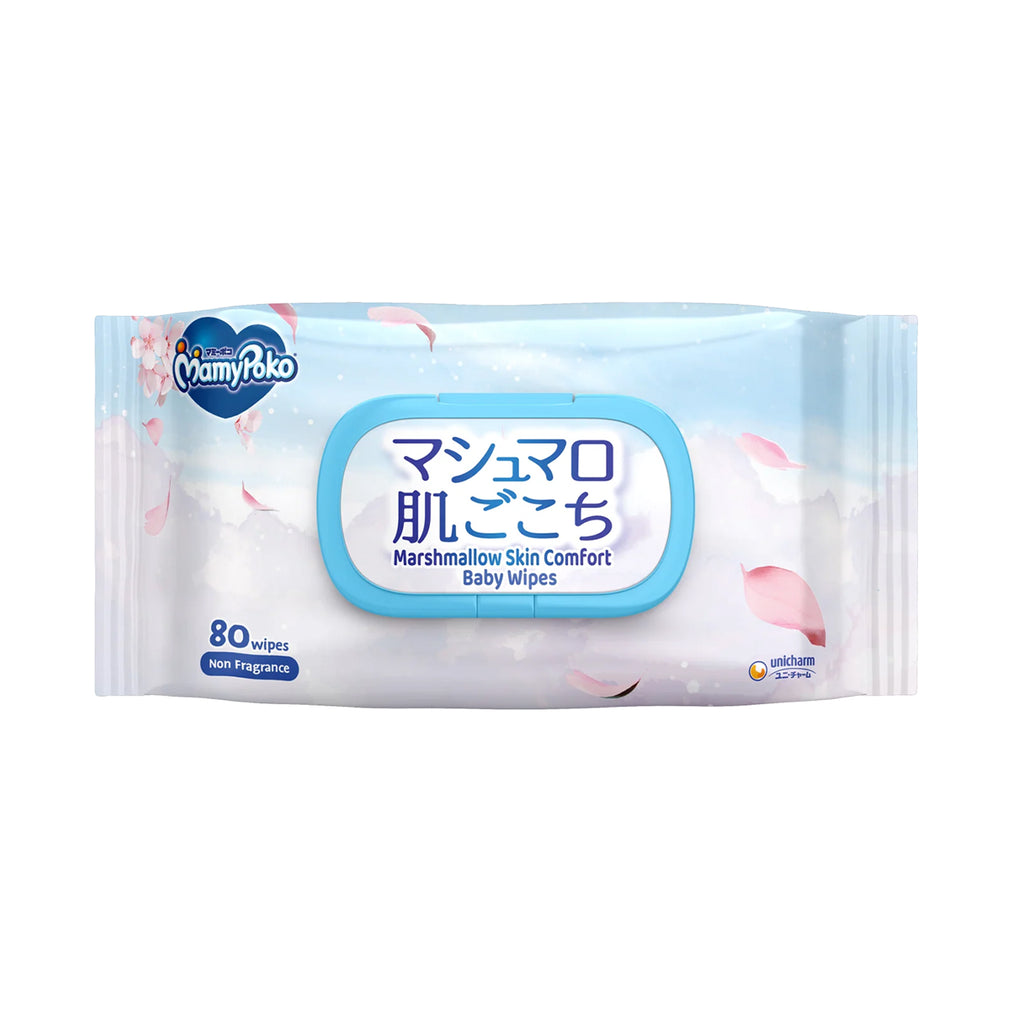 MamyPoko Gentle Cleansing Wipes Fragrance Free 80pcs