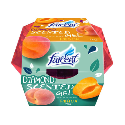 Farcent Diamond Peach Scented Gel 70g