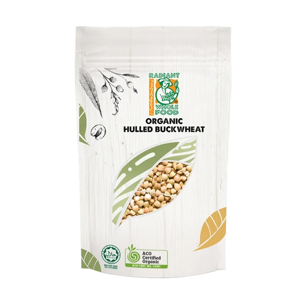 Radiant Organic Buckwheat Hulled 500g