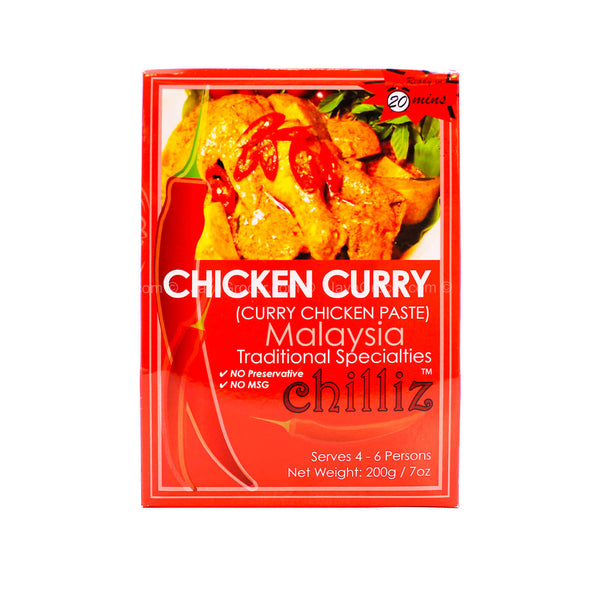 Chilliz Chicken Curry Paste 200g (highest price)