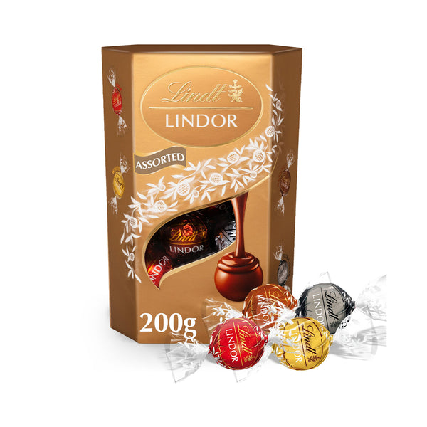 Lindt Lindor Cornet Assorted Chocolate 200g (highest price)