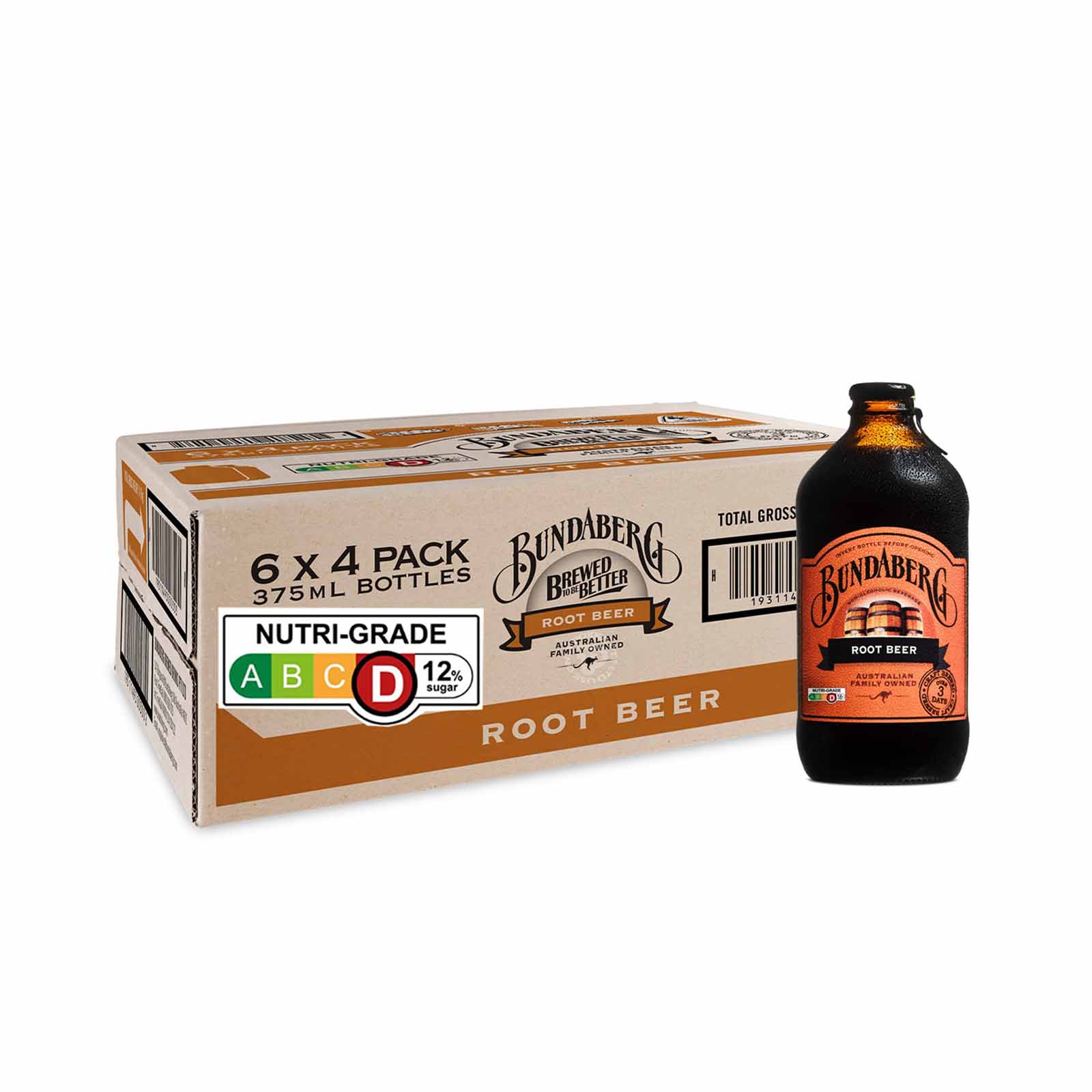 Bundaberg Root Beer 375ml