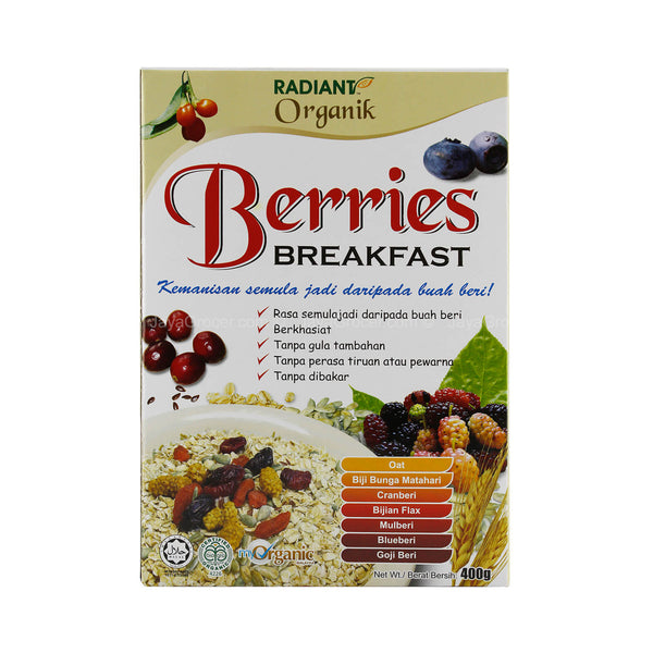 Radiant Organic Berries Breakfast 400g