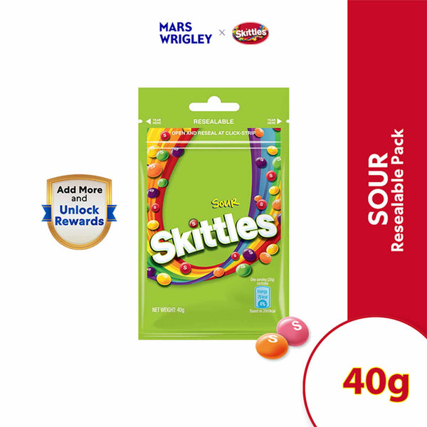 Skittles Sour Candy 40g (highest price)