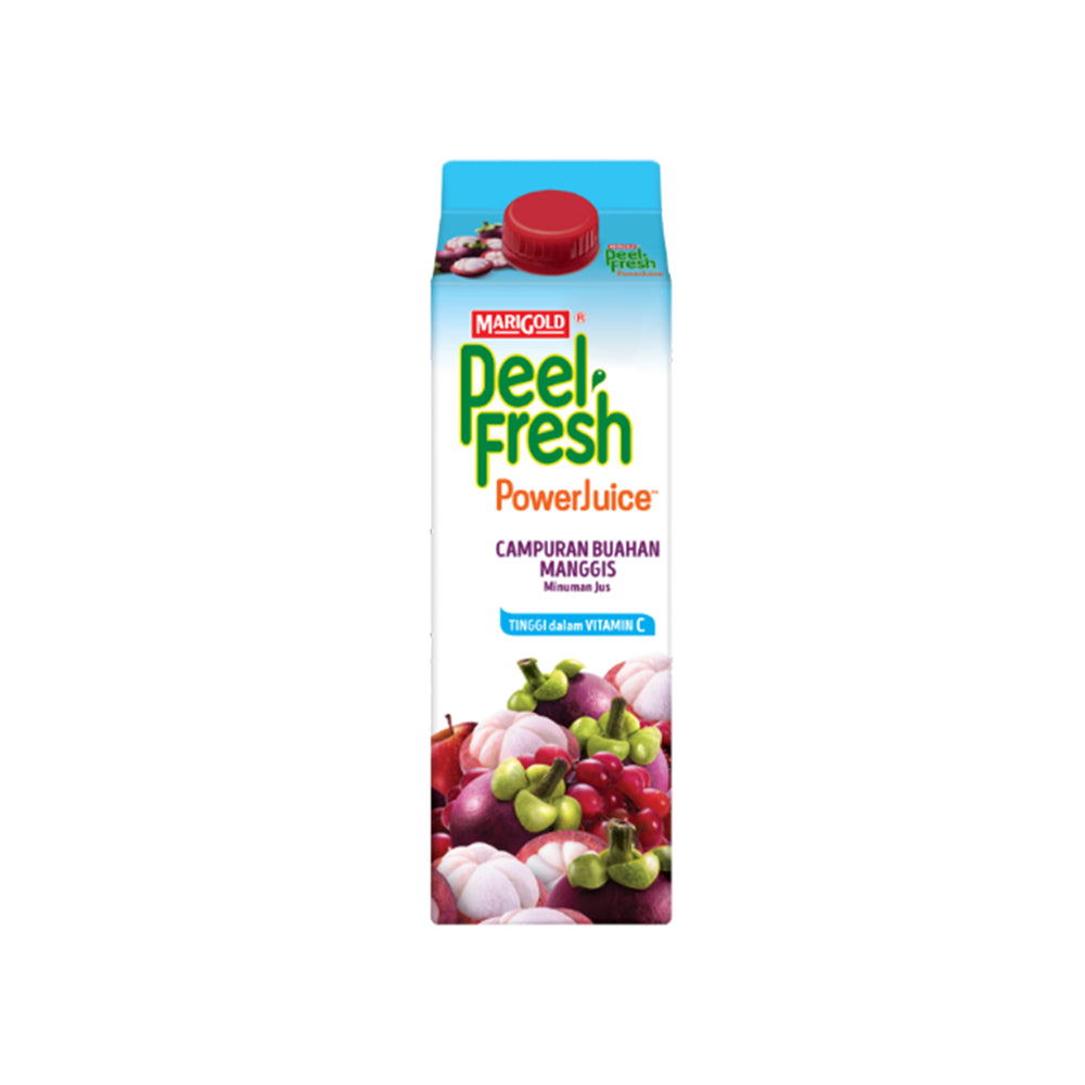 Marigold Peel Fresh PowerJuice Mixed Fruit Mangosteen Juice Drink 1L
