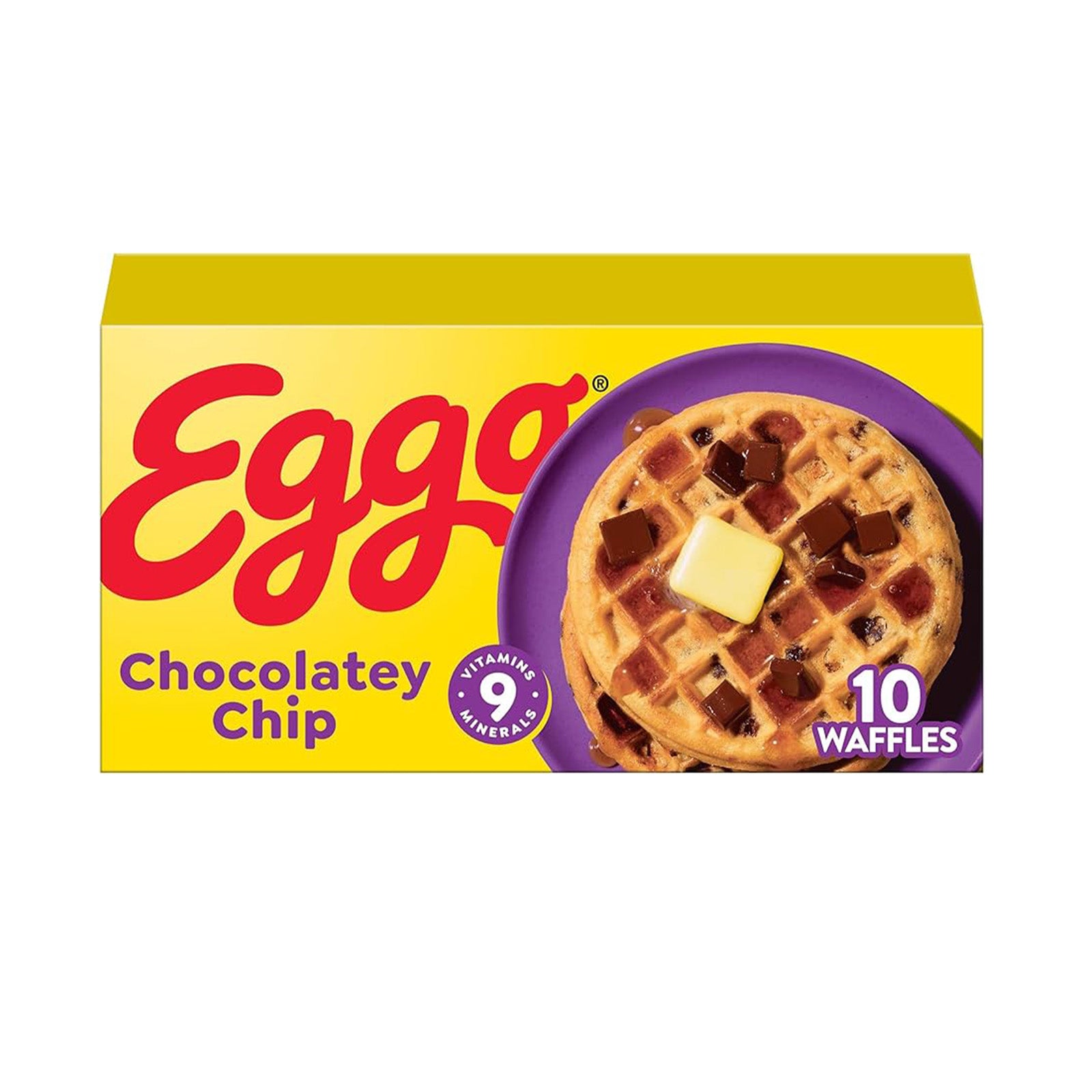 Eggo waffles choc chip 12.3oz *1