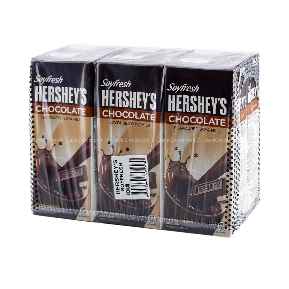 Hersheys Soyfresh Chcocolate Soya Milk 236ml x 6