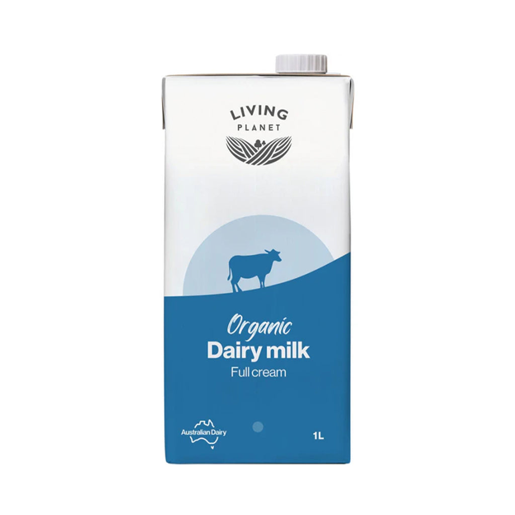 Living Planet Organic Dairy Milk Full Cream 1L