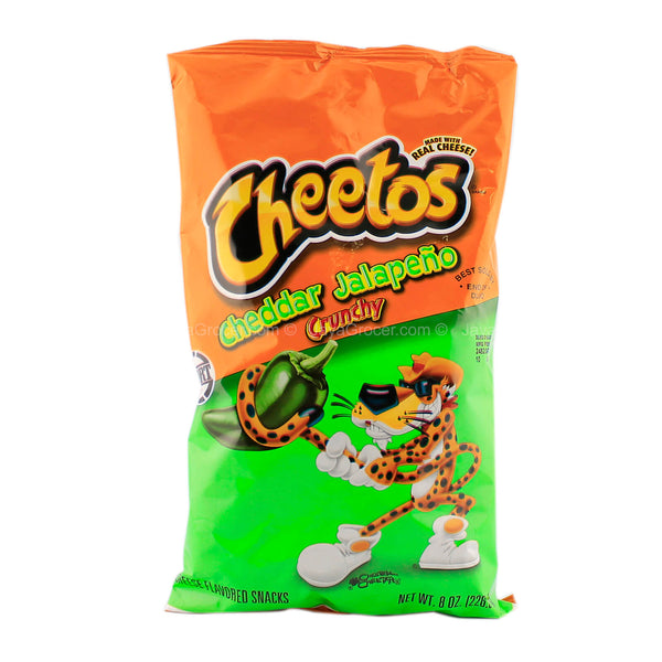 Cheetos Crunchy Cheddar Jalapeno Cheese Snack 226.8g